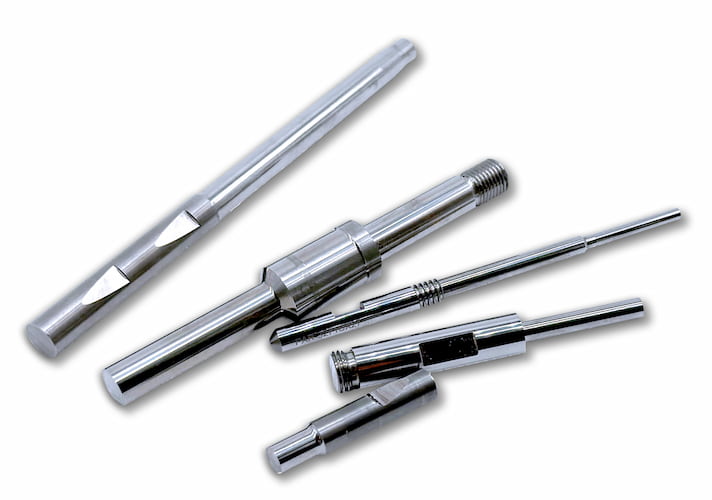 Preformed carbide rods with different geometries