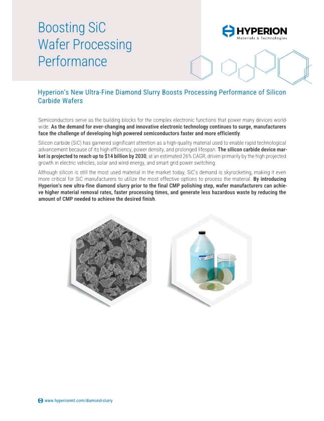 Boosting Sic Wafer Processing Performance