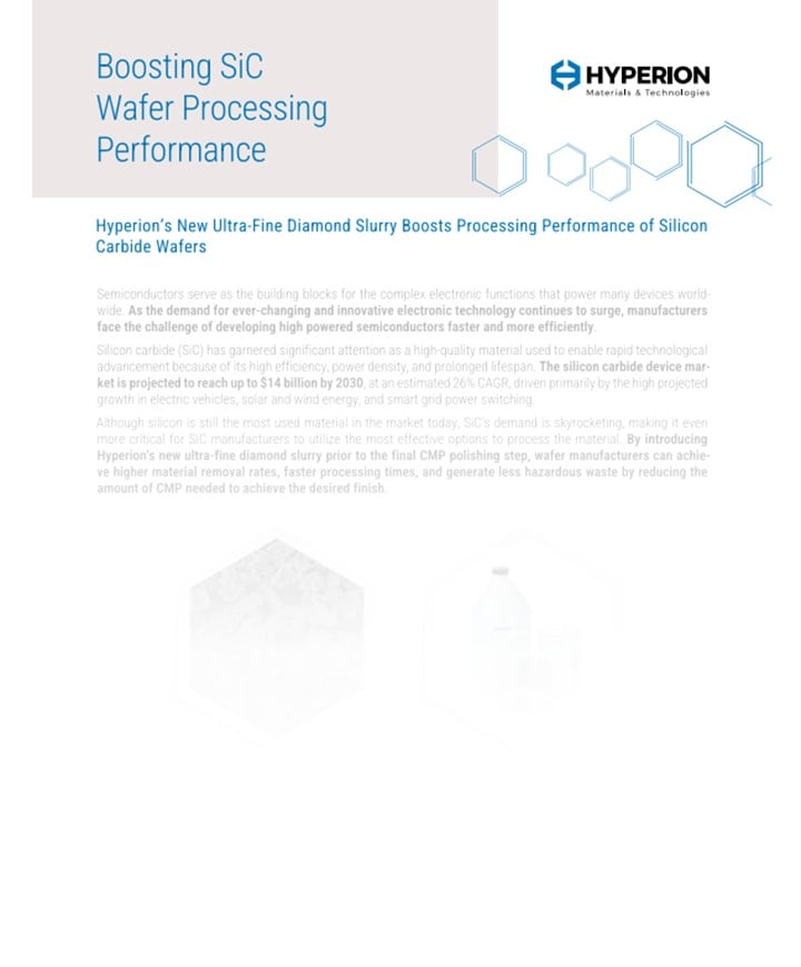 Boosting Sic Wafer Processing Performance