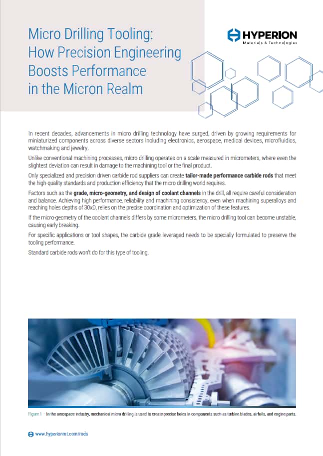 Micro Drilling Tooling: How Precision Engineering Boosts Performance in the Micron Realm